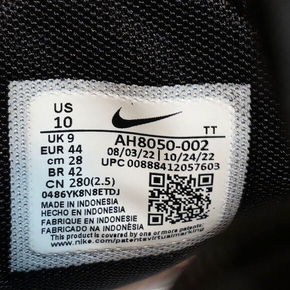 Nike Air Max 270 Shoes Black White AH8050-002 Men’s Size 10 - Picture 7 of 7